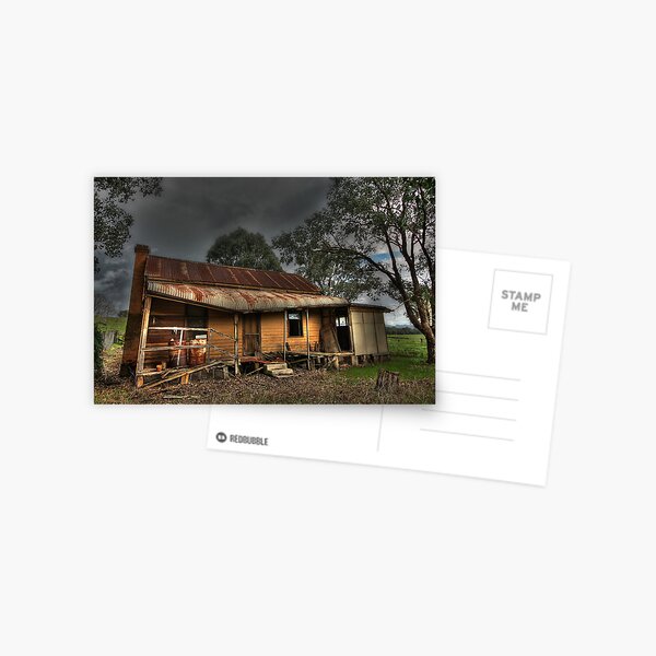 Abandoned Homestead near Myrtleford Postcard