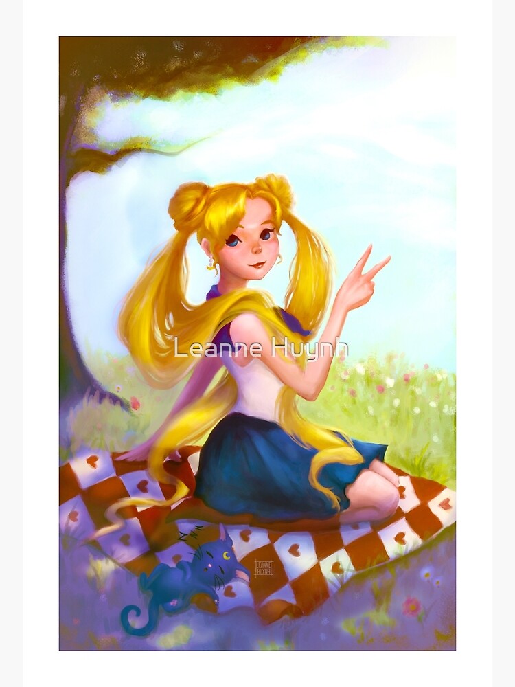 Sailor Moon & Luna by faedri