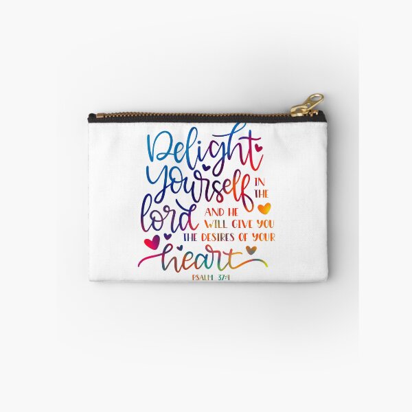 Item preview, Delight Yourself in the Lord - Bible Quote designed and sold by jeyel7.