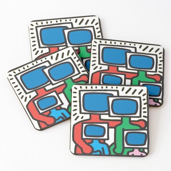 Item preview, television tv family pop art designed and sold by spdln.