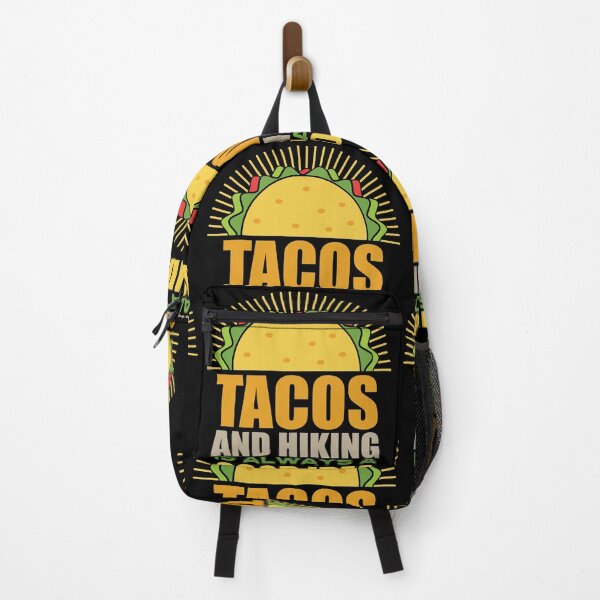 Item preview, Tacos And Hiking Is Always a Good Idea | Backpacking Snacks designed and sold by GravitiTees.