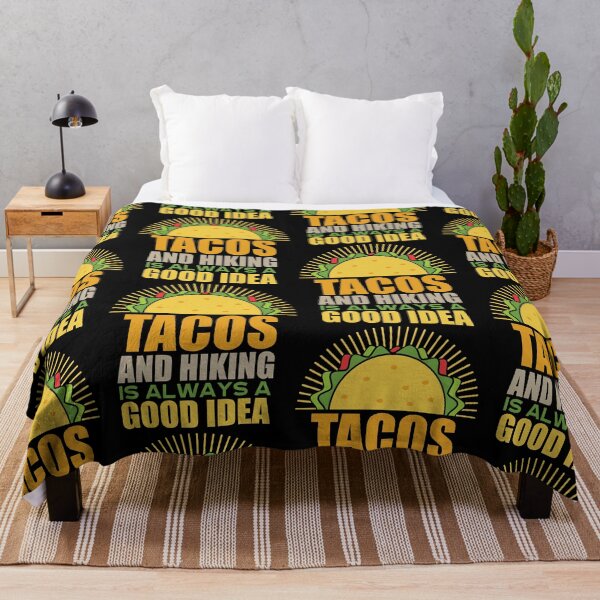 Item preview, Tacos And Hiking Is Always a Good Idea | Backpacking Snacks designed and sold by GravitiTees.