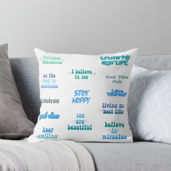 Item preview, Blue Positivity Text Variety Pack designed and sold by everything4eva.