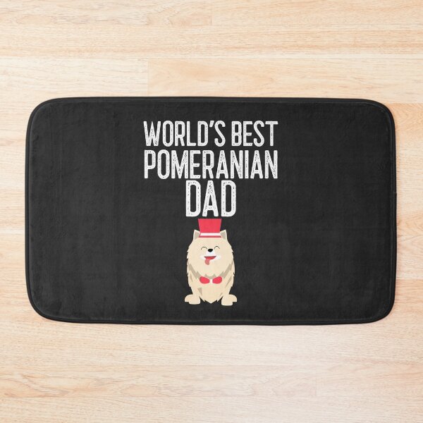 Item preview, World's Best Pomeranian Dad Dog Lover Gift designed and sold by EricJP.