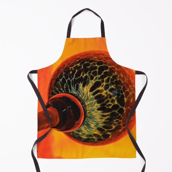 Item preview, Hot bubble of melted glass in a kiln at a glassblower workshop, glass making process. designed and sold by SvetlanaSF.