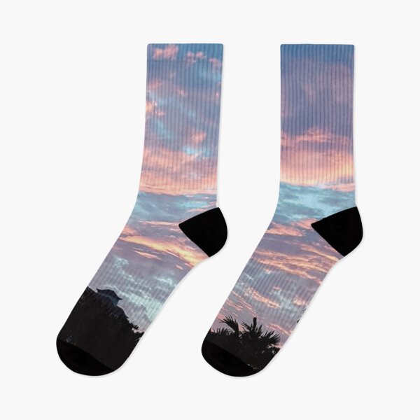 Item preview, Beautiful Colorful Summer Sunrise with Palm Trees designed and sold by Rhu Creations.