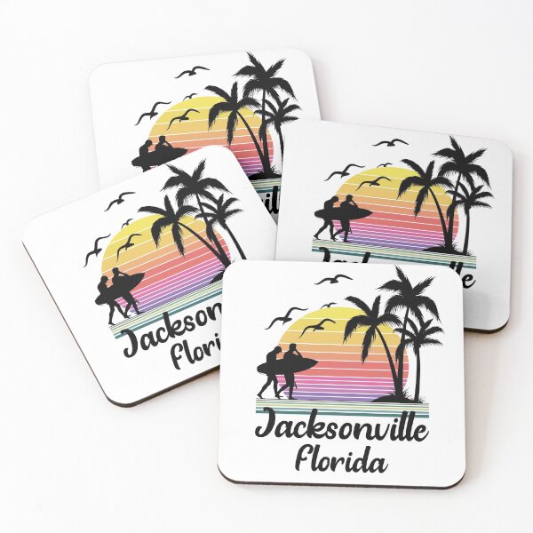 Item preview, Jacksonville Florida Retro Sunset designed and sold by Home-Spirit.