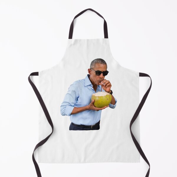 Item preview, Obama Sipping on a Coconut  designed and sold by GrellenDraws.
