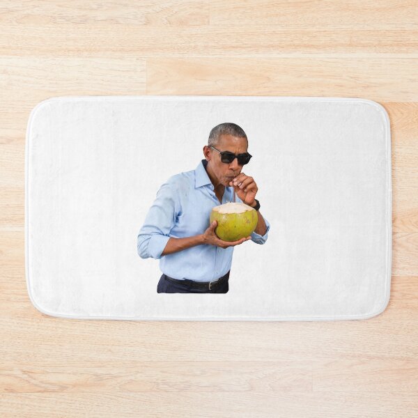 Item preview, Obama Sipping on a Coconut  designed and sold by GrellenDraws.