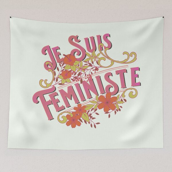 Item preview,  Féministe Florale 1 designed and sold by MaryJaneRC.