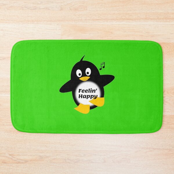 Item preview, Feeling Happy Black Penguin designed and sold by HappyLife4U.