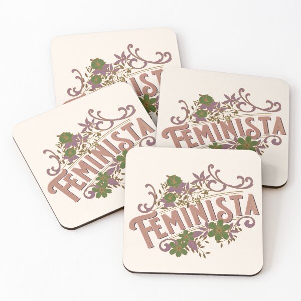 Item preview, Feminista Floral 2 designed and sold by MaryJaneRC.