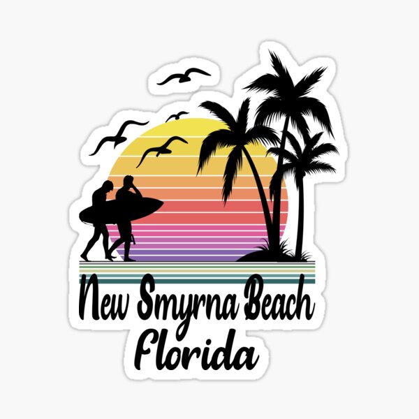 New Smyrna Beach Fl Stickers Redbubble