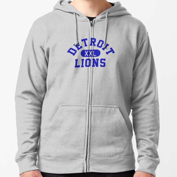 Michigan Vibes Detroit Lions Sweatshirt, Trying Lions Sweatshirt, Detroit Football M / Royal Heather