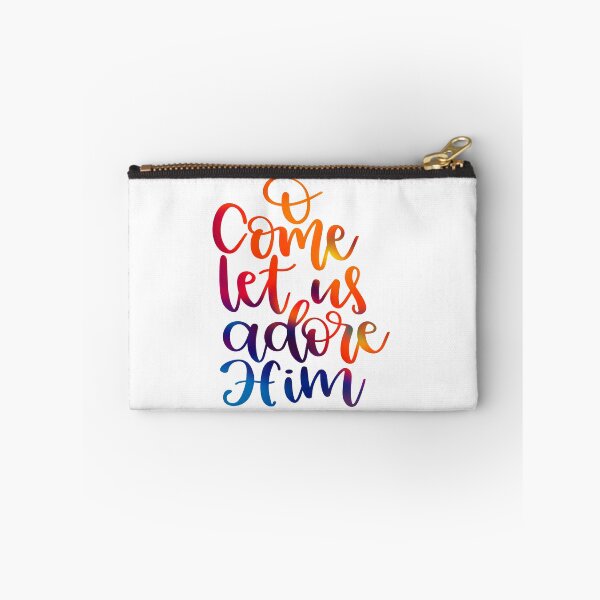 Item preview, O Come Let Us Adore Him - Bible Quote designed and sold by jeyel7.
