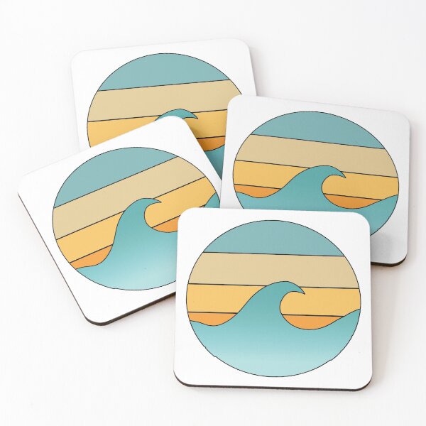 Artikelvorschau, Sea Waves Lover Schöne Sonnenuntergangsfarben entworfen und verkauft von roocky.