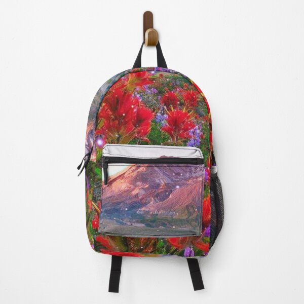 Item preview, Beautiful mountain with flowers designed and sold by Shahid1234.