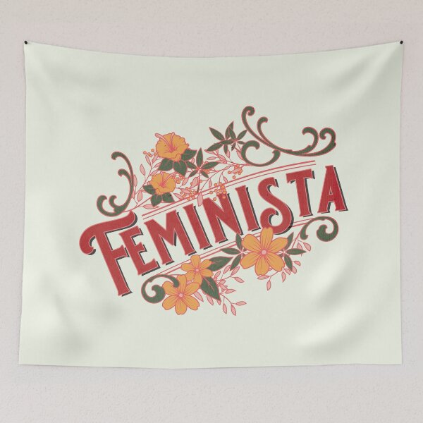 Item preview, Feminista Floral 3 designed and sold by MaryJaneRC.