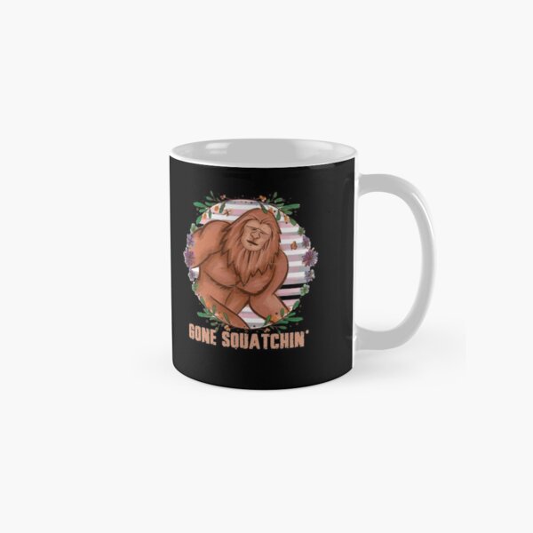Item preview, Bigfoot Gone Squatchin Sunset FlowerYeti Sasquatch designed and sold by 9ine9.
