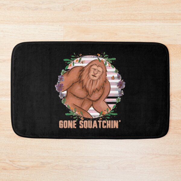 Item preview, Bigfoot Gone Squatchin Sunset FlowerYeti Sasquatch designed and sold by 9ine9.