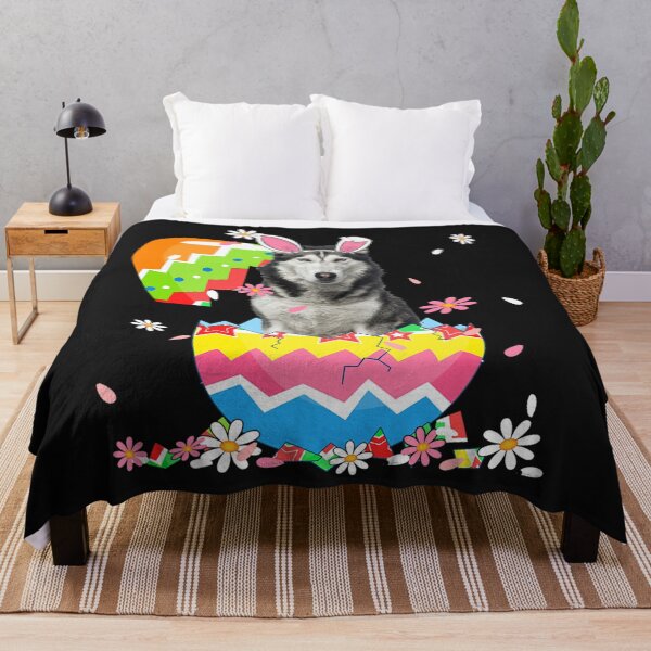 Item preview, Cute Siberian Husky Egg Shirt Easter Day Dog Dad Dog Mom designed and sold by Nicestore099.