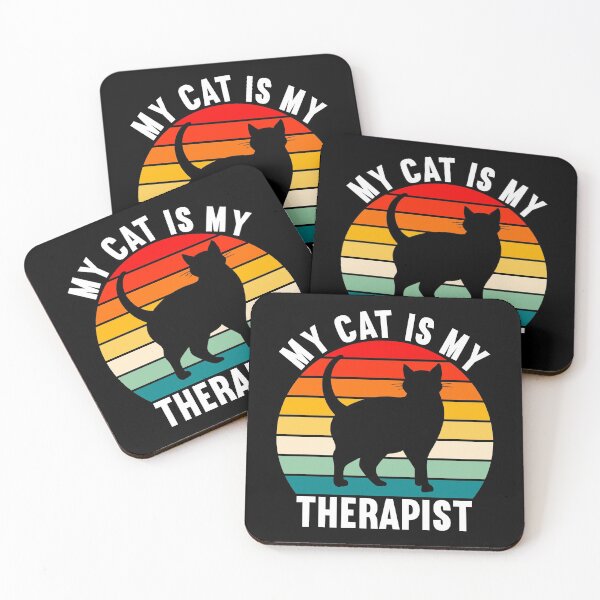 Item preview, My cat is my therapist  designed and sold by KGN  CREATIVITY.