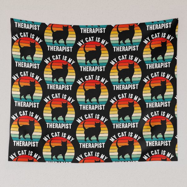 Item preview, My cat is my therapist  designed and sold by KGN  CREATIVITY.