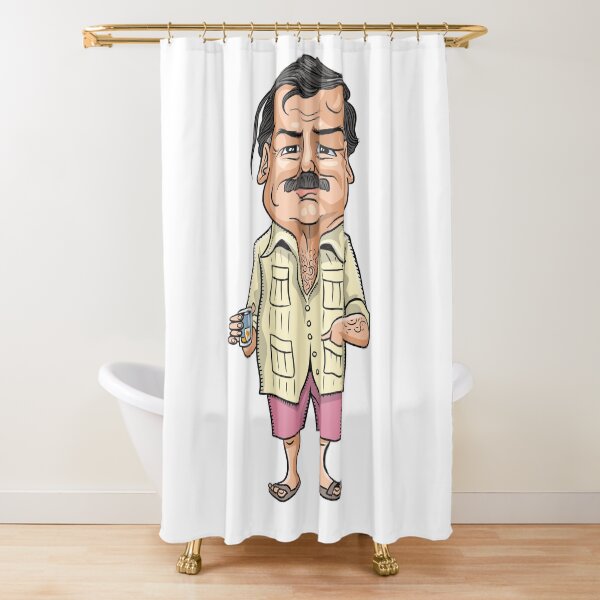 Ernest Hemingway Shower Curtain