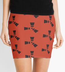Rust Mini Skirt