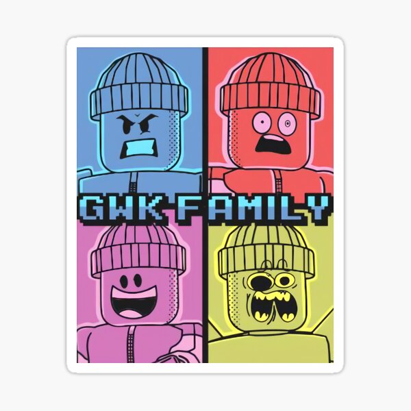 Gaming With Kev Stickers Redbubble - gamingwithkev roblox mad city