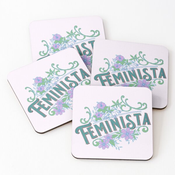 Item preview, Feminista Floral 4 designed and sold by MaryJaneRC.