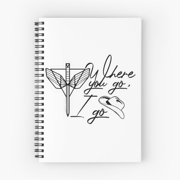 Item preview, Wayhaught Angel's Shield Where You Go I Go designed and sold by polisbazaar.