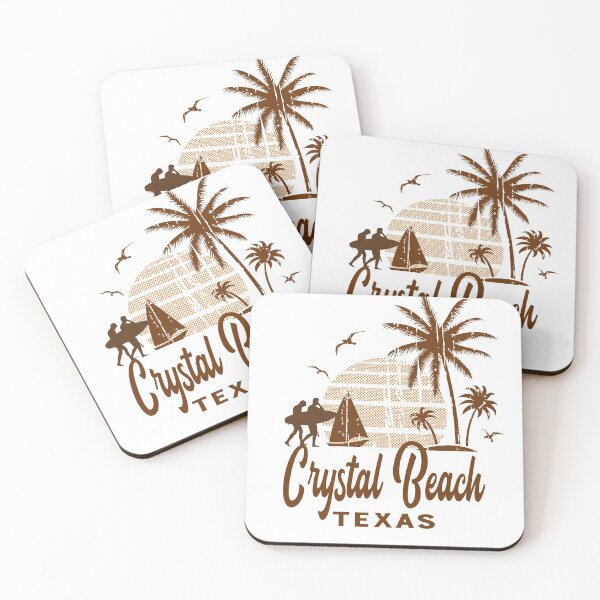 Item preview, Crystal Beach Texas Vintage Sunset designed and sold by Home-Spirit.