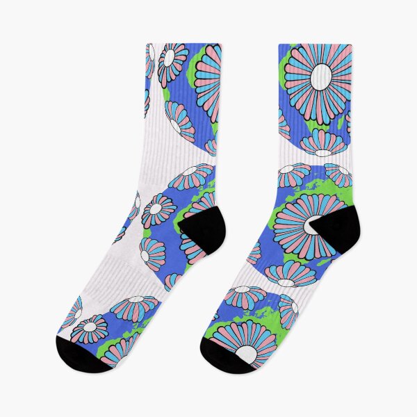 Item preview, Transgender Flag Daisy Earth designed and sold by everything4eva.