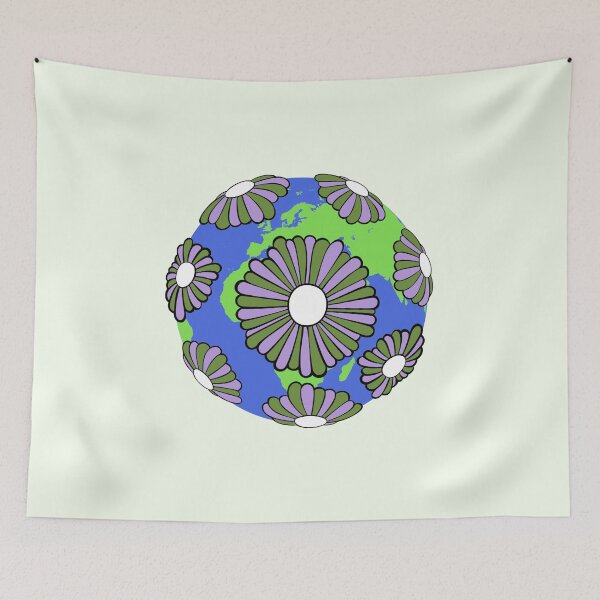 Item preview, Genderqueer Flag Daisy Earth designed and sold by everything4eva.