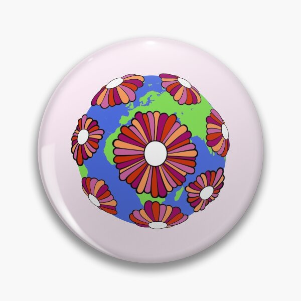 Item preview, Lesbian Flag Daisy Earth designed and sold by everything4eva.