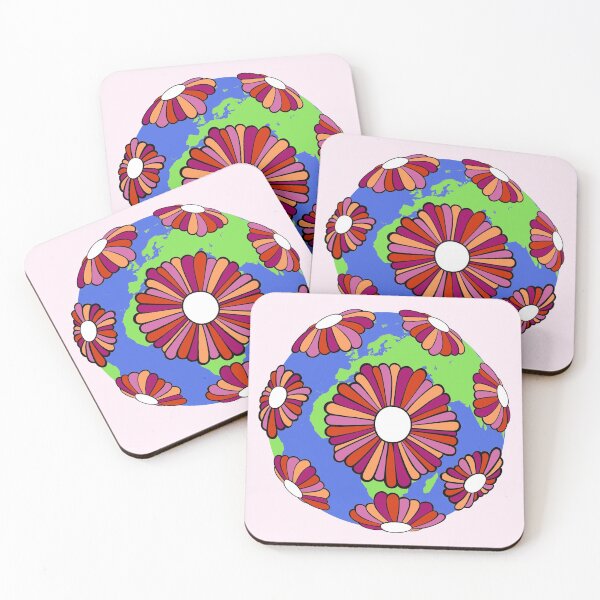 Item preview, Lesbian Flag Daisy Earth designed and sold by everything4eva.