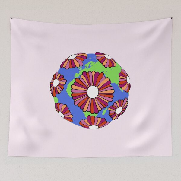 Item preview, Lesbian Flag Daisy Earth designed and sold by everything4eva.