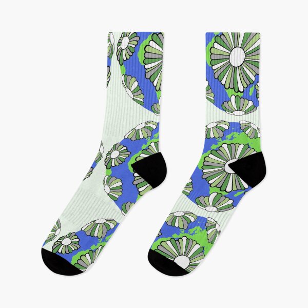 Item preview, Aromantic Flag Daisy Earth designed and sold by everything4eva.