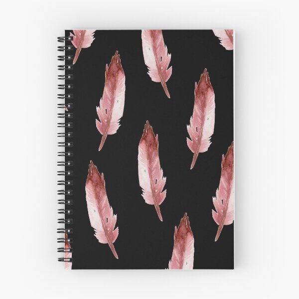 Item preview, Gradient red feather pattern designed and sold by afrapaints.
