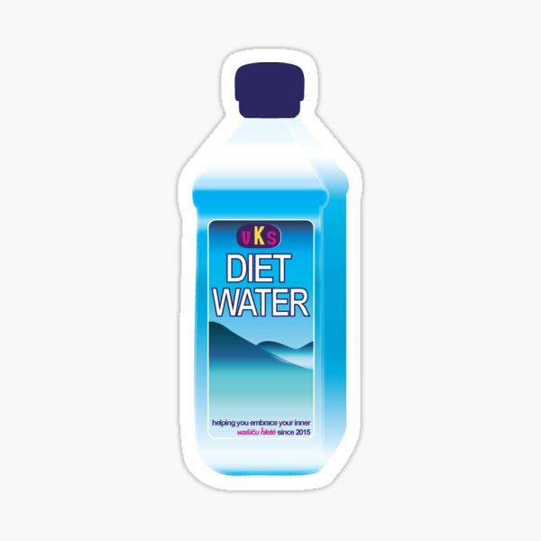 Item preview, Diet Water Bottle designed and sold by grdyfn.
