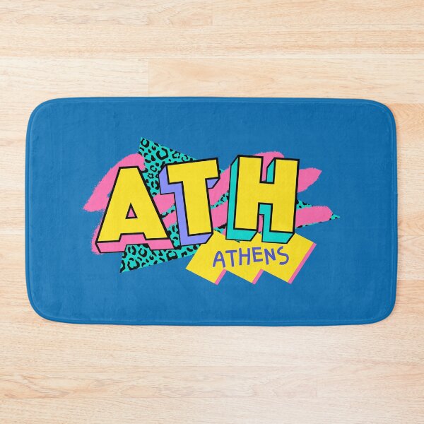 Item preview, Athens, Greece Retro 90s Logo designed and sold by SLAG-Creative.