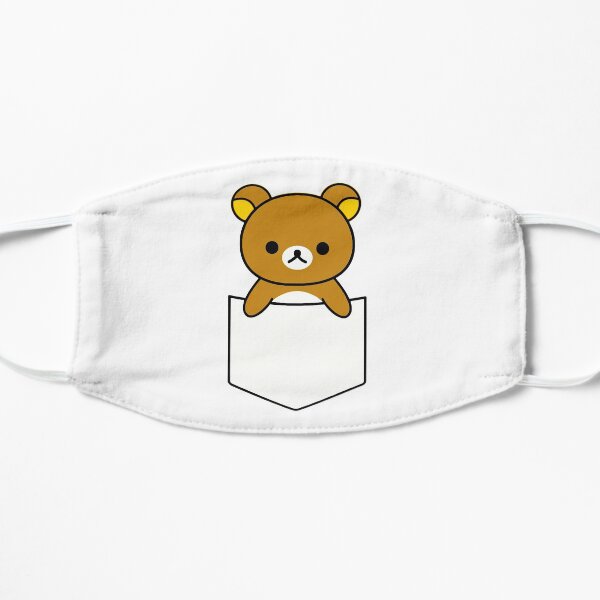 Pocket Rilakkuma merch Flat Mask