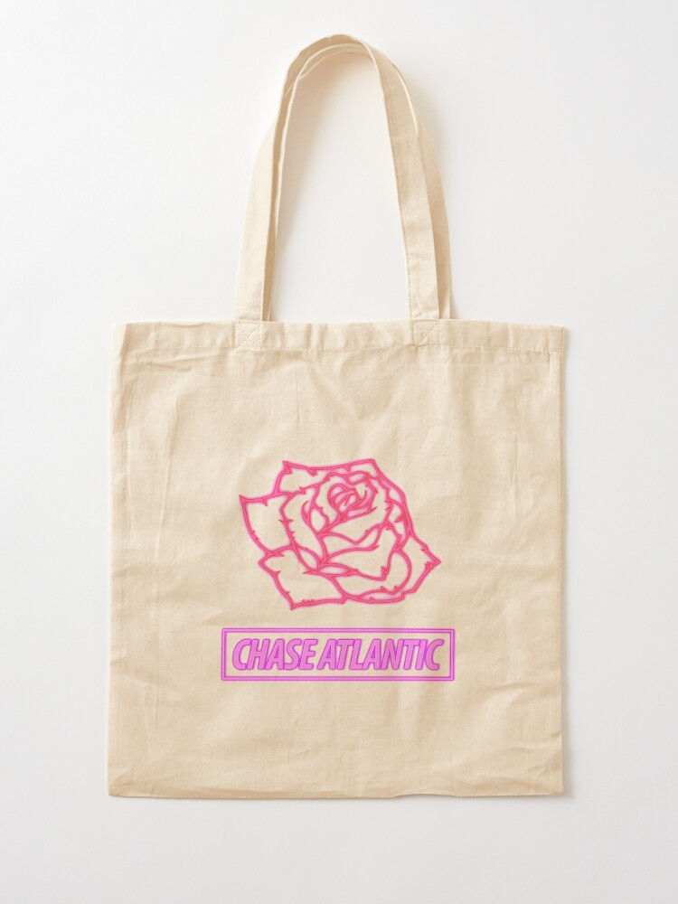 Pink Transparent Tote Bag