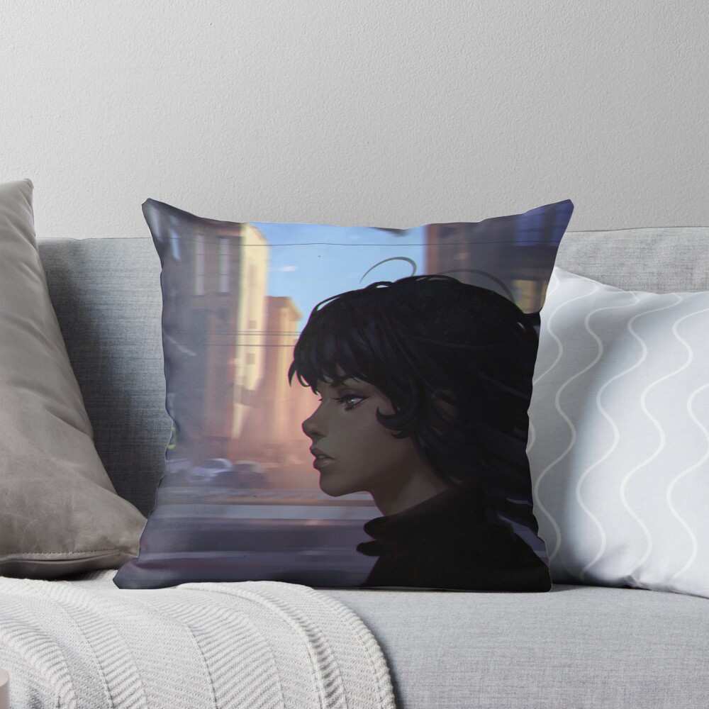 Item preview, Throw Pillow designed and sold by KR0NPR1NZ.