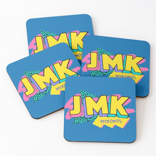 Item preview, Mykonos, Greece Retro 90s Logo designed and sold by SLAG-Creative.