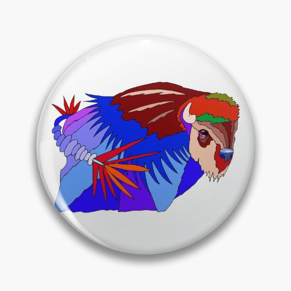 Item preview, Psychedelic Bison designed and sold by Judge-Hatchet.
