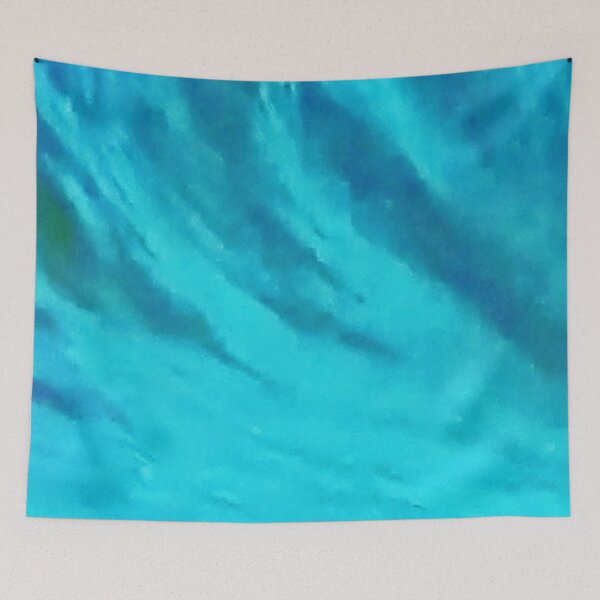 Item preview, Teal and Blue Big Ocean Water Waves designed and sold by Ilana Khoshsima.