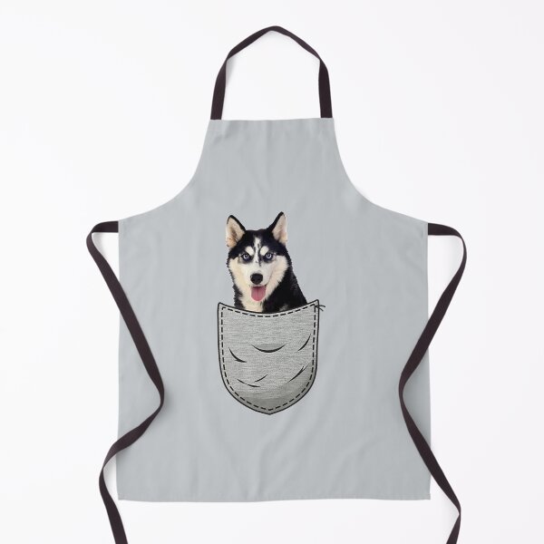 Item preview, Cute Siberian Husky Sibe Chukcha for dog lovers pocket owner designed and sold by Nicestore099.