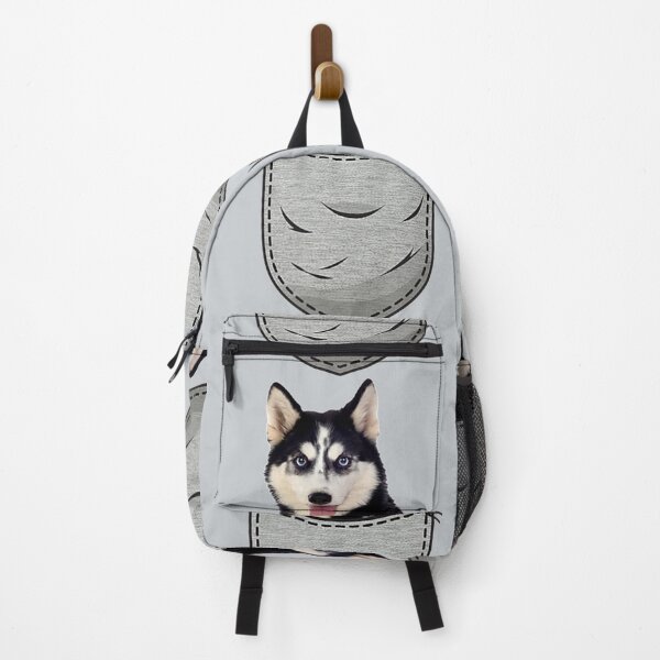Item preview, Cute Siberian Husky Sibe Chukcha for dog lovers pocket owner designed and sold by Nicestore099.